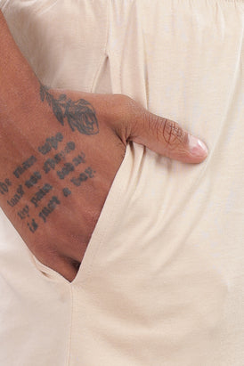 Men’s Cream Co-Ord Set – Everyday Comfort Wear