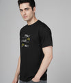 Men’s Outlaws Regular Printed T-Shirt – 100% Cotton Casual Wear