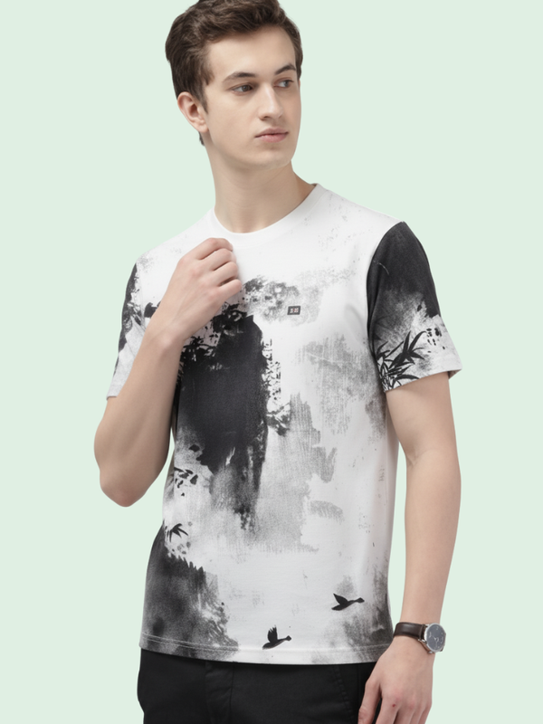 Outlaws Regular AOP Cotton Tee