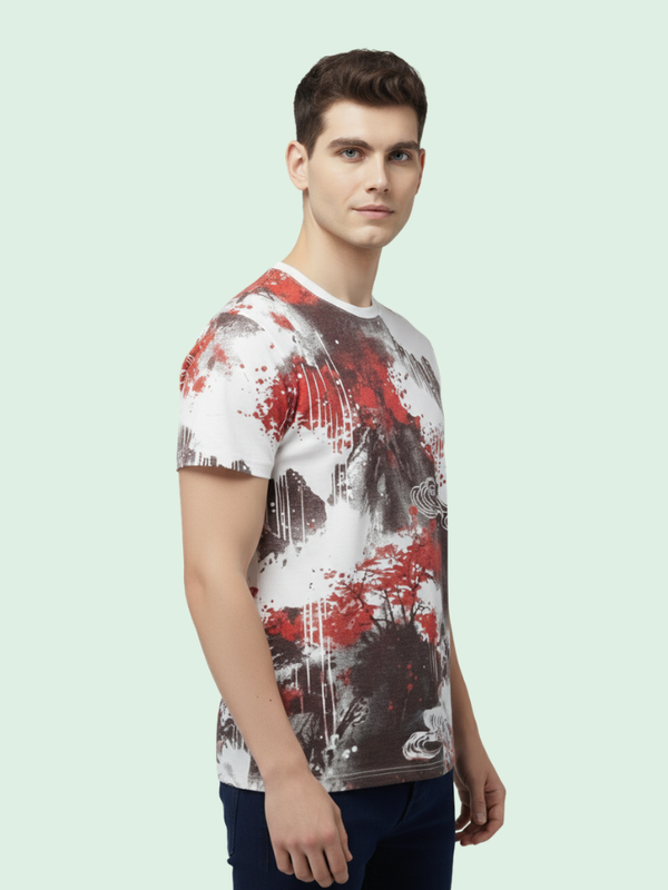 Outlaws Regular AOP Cotton Tee