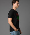 Men’s Outlaws Christmas Printed T-Shirt – 100% Cotton Festive Casual Wear