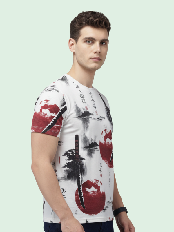 Outlaws Regular AOP Cotton Tee