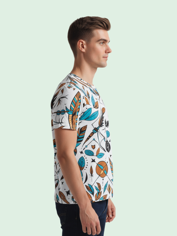 Outlaws Regular AOP Cotton Tee