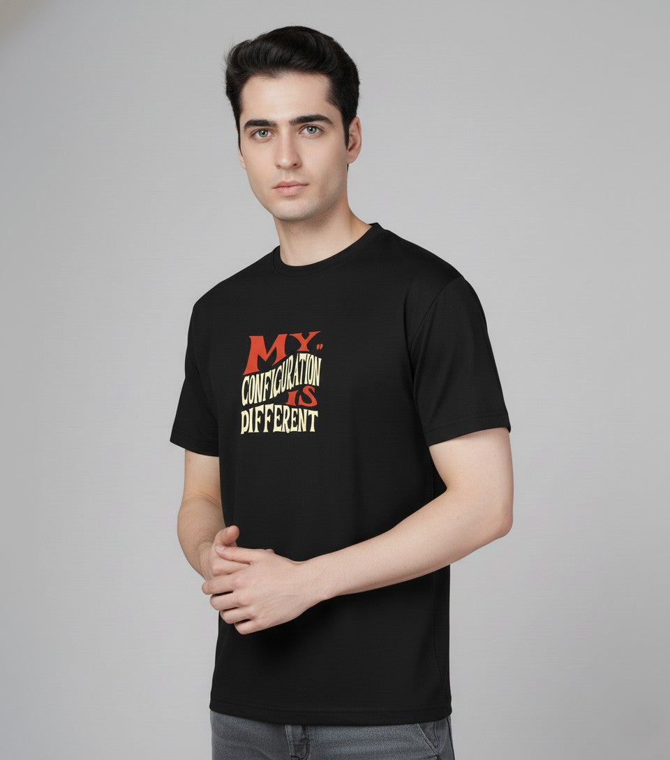 Men’s Outlaws Regular Printed T-Shirt – 100% Cotton Casual Wear