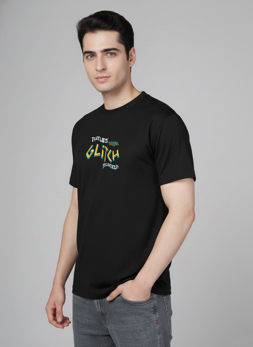 Men’s Outlaws Regular Printed T-Shirt – 100% Cotton Casual Wear