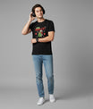 Men’s Outlaws Christmas Printed T-Shirt – 100% Cotton Festive Casual Wear
