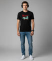 Men’s Outlaws Christmas Printed T-Shirt – 100% Cotton Festive Casual Wear