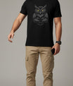 Men’s Outlaws Regular Printed T-Shirt – 100% Cotton Casual Wear