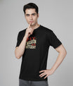 Men’s Outlaws Regular Printed T-Shirt – 100% Cotton Casual Wear