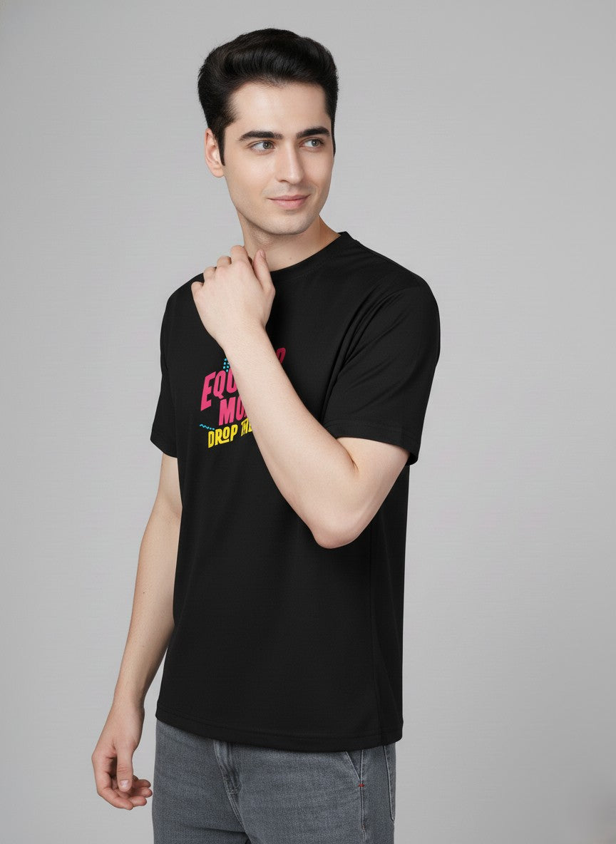 Men’s Outlaws Regular Printed T-Shirt – 100% Cotton Casual Wear