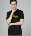 Men’s Outlaws Regular Printed T-Shirt – 100% Cotton Casual Wear