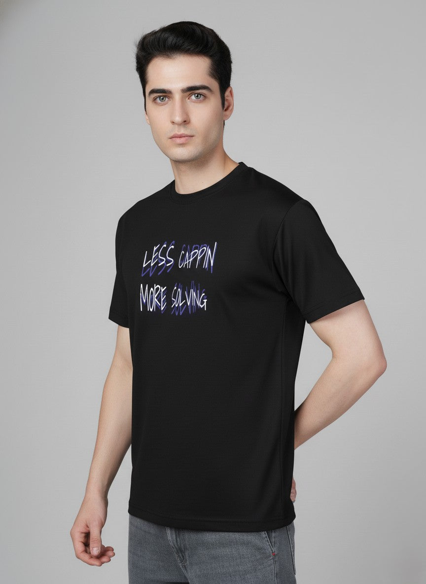 Men’s Outlaws Regular Printed T-Shirt – 100% Cotton Casual Wear