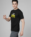 Men’s Outlaws Regular Printed T-Shirt – 100% Cotton Casual Wear