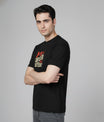 Men’s Outlaws Regular Printed T-Shirt – 100% Cotton Casual Wear