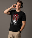 Men’s Outlaws Regular Printed T-Shirt – 100% Cotton Casual Wear