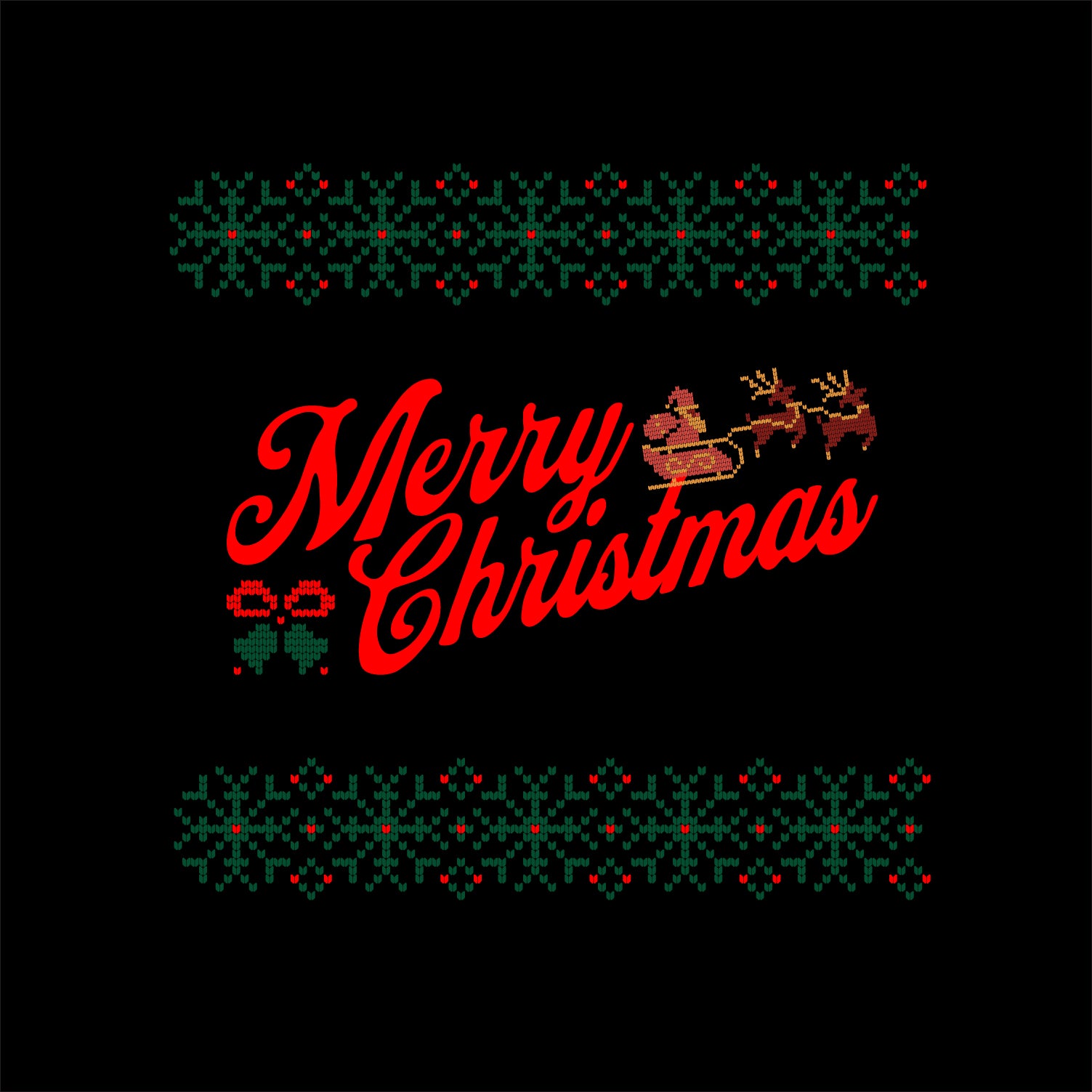 Men’s Outlaws Christmas Printed T-Shirt – 100% Cotton Festive Casual Wear