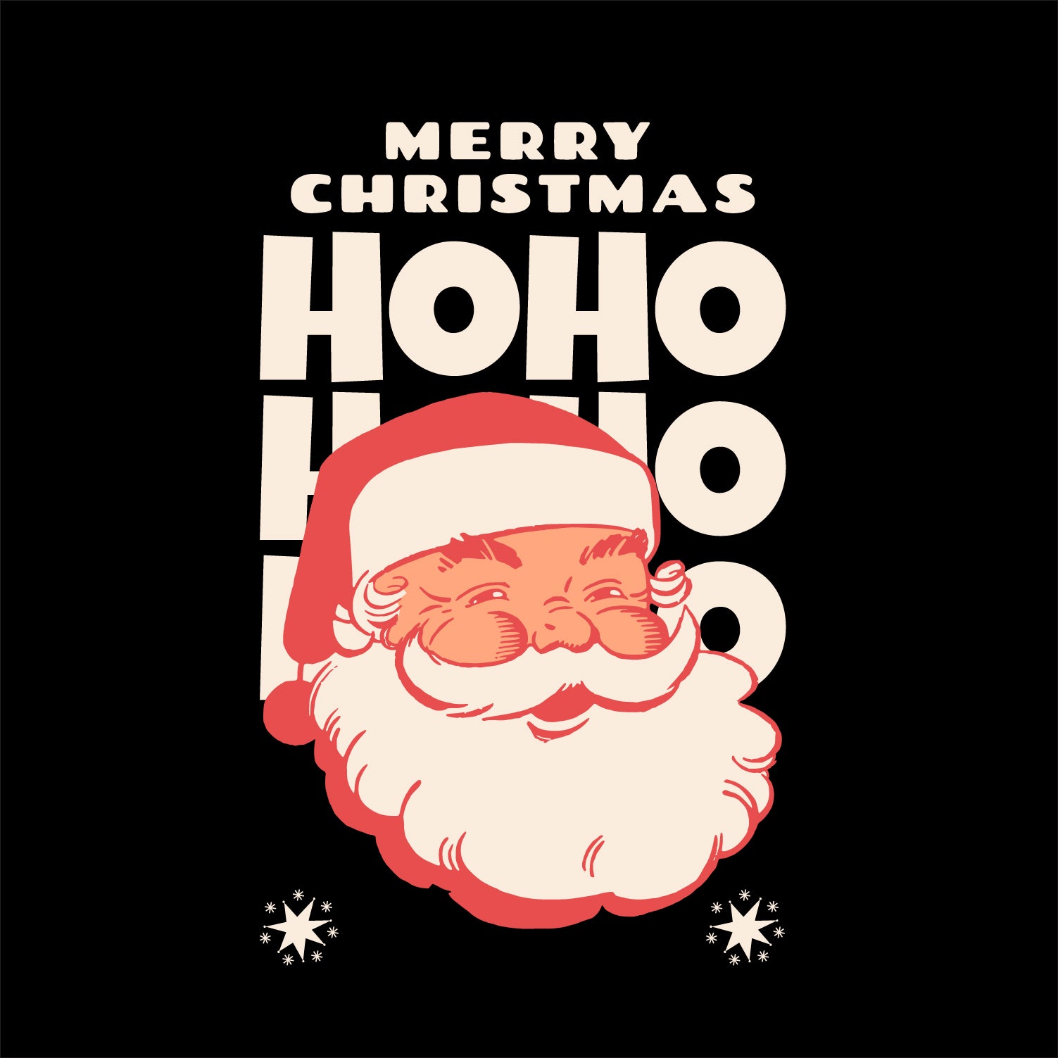 Men’s Outlaws Christmas Printed T-Shirt – 100% Cotton Festive Casual Wear