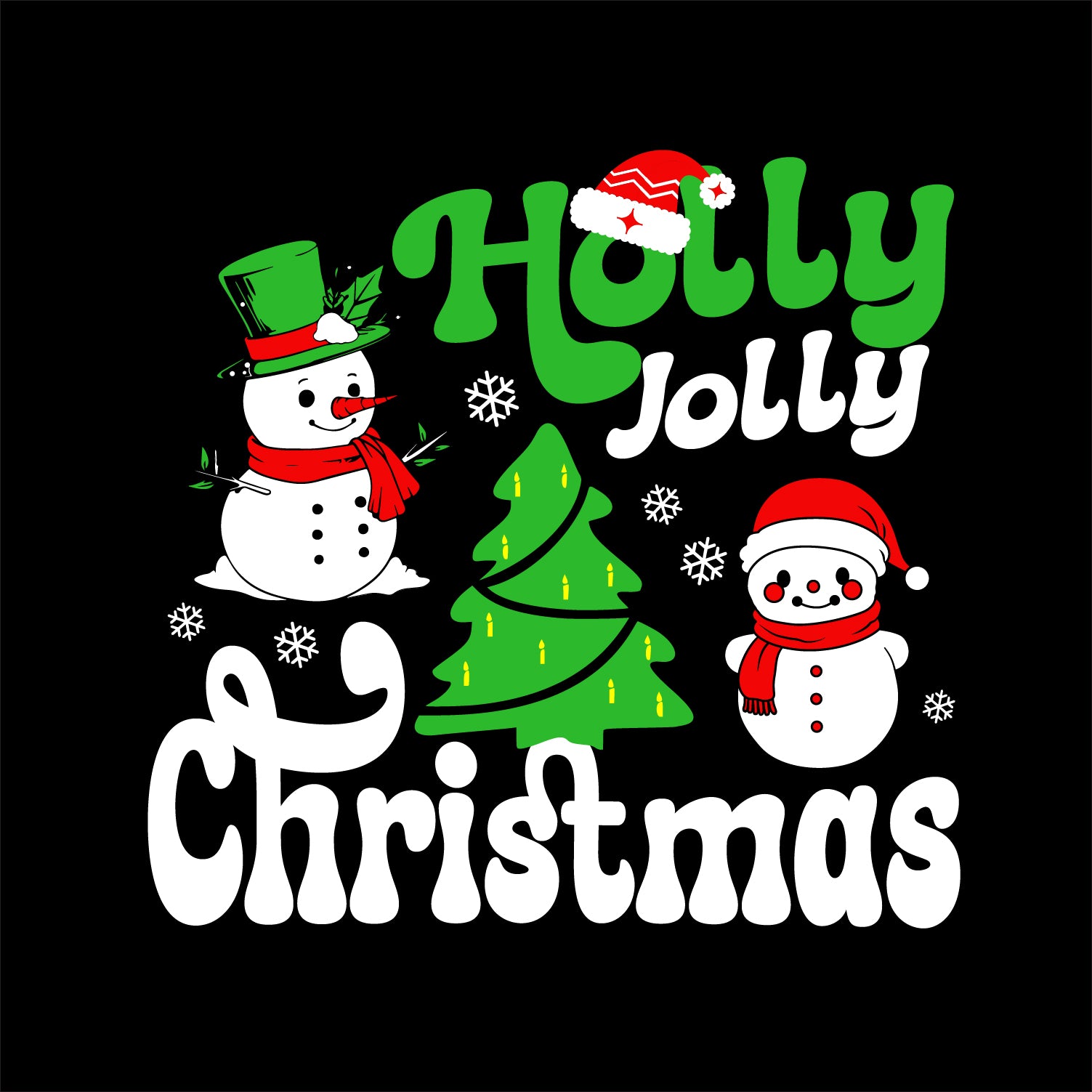 Men’s Outlaws Christmas Printed T-Shirt – 100% Cotton Festive Casual Wear