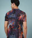 Men’s Abstract Printed Rayon Shirt – Soft & Stylish Party Wear