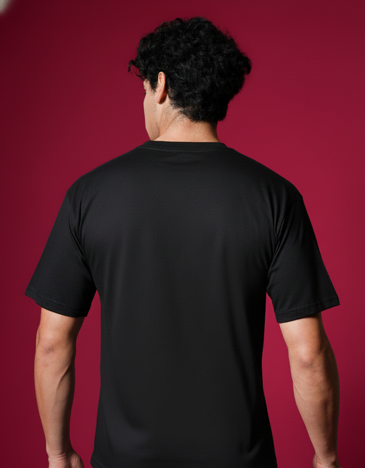 Men’s Outlaws Regular Printed T-Shirt – 100% Cotton Casual Wear