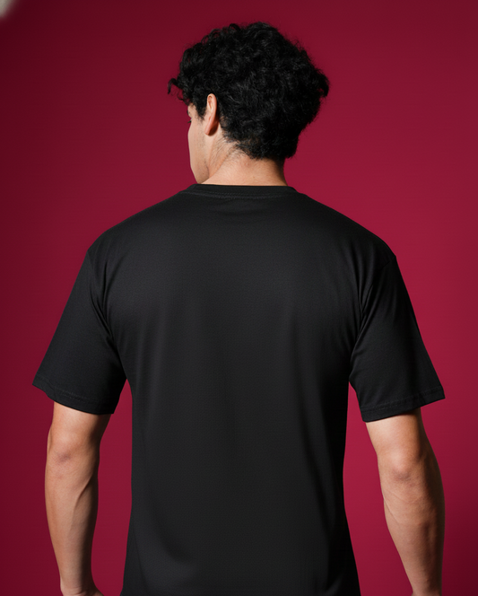 Men’s Outlaws Regular Printed T-Shirt – 100% Cotton Casual Wear