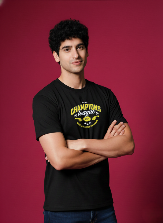 Men’s Outlaws Regular Printed T-Shirt – 100% Cotton Casual Wear