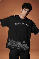 Men’s Outlaws Oversized Fit T-Shirt with Bangalore City Graphic | 100% Cotton Casual Wear