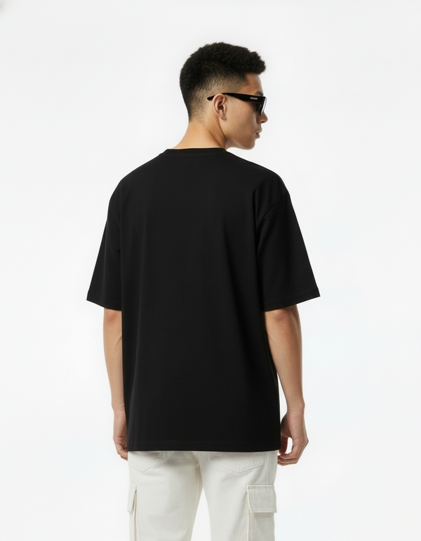 Men’s Outlaws Oversized Fit T-Shirt with Hyderabad City Graphic | 100% Cotton Casual Wear