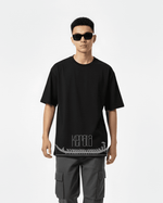 Men’s Outlaws Oversized Fit T-Shirt with Kerala City Graphic | 100% Cotton Casual Wear