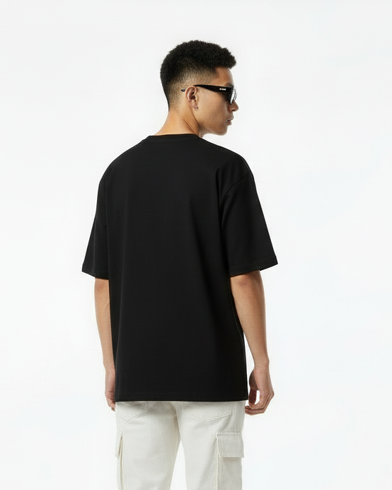 Men’s Outlaws Oversized Fit T-Shirt with Kolkata City Graphic | 100% Cotton Casual Wear