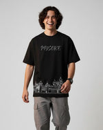 Men’s Outlaws Oversized Fit T-Shirt with Mysore City Graphic | 100% Cotton Casual Wear