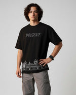 Men’s Outlaws Oversized Fit T-Shirt with Mysore City Graphic | 100% Cotton Casual Wear