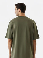 Men’s Outlaws Oversized Fit T-Shirt with Skate & Graffiti Theme Print | 100% Cotton Casual Wear