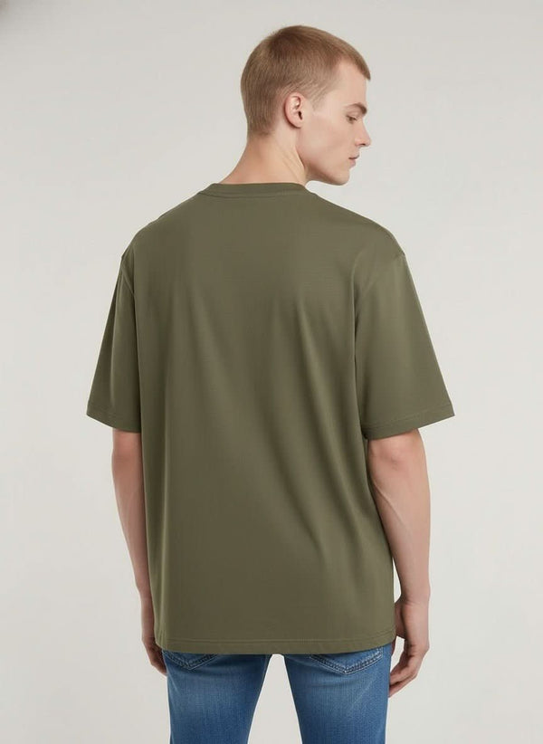 Men’s Outlaws Oversized Fit T-Shirt with Skate & Graffiti Theme Print | 100% Cotton Casual Wear