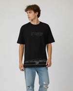 Men’s Outlaws Oversized Fit T-Shirt with Srinagar City Graphic | 100% Cotton Casual Wear