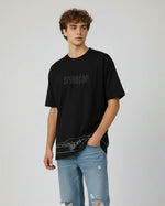 Men’s Outlaws Oversized Fit T-Shirt with Srinagar City Graphic | 100% Cotton Casual Wear
