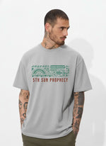 Men’s Outlaws Oversized Fit T-Shirt with Tribal Theme Print | 100% Cotton Casual Wear