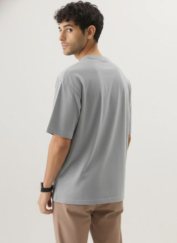 Men’s Outlaws Oversized Fit T-Shirt with Tribal Theme Print | 100% Cotton Casual Wear