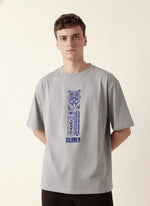 Men’s Outlaws Oversized Fit T-Shirt with Tribal Theme Print | 100% Cotton Casual Wear