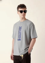 Men’s Outlaws Oversized Fit T-Shirt with Tribal Theme Print | 100% Cotton Casual Wear