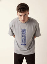 Men’s Outlaws Oversized Fit T-Shirt with Tribal Theme Print | 100% Cotton Casual Wear