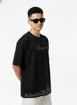 Men’s Outlaws Oversized Fit T-Shirt with Udaipur City Graphic | 100% Cotton Casual Wear