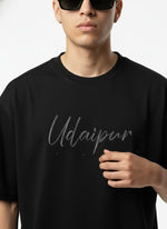 Men’s Outlaws Oversized Fit T-Shirt with Udaipur City Graphic | 100% Cotton Casual Wear