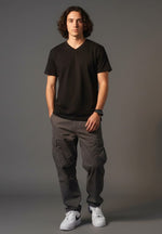 Men's Outlaws Pack Of 2 Regular Fit V-Neck Bio Finish T-shirt