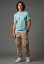 Men's Outlaws Pack Of 2 Regular Fit V-Neck Bio Finish T-shirt