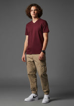 Men's Outlaws Pack Of 3 Regular Fit V-Neck Bio Finish T-shirt