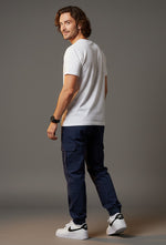 Men's Outlaws Pack Of 4 Regular Fit V-Neck Bio Finish T-shirt