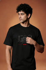 Men’s Outlaws Regular Fit T-Shirt with Agra City Graphic | 100% Cotton Casual Wear