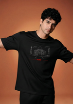 Men’s Outlaws Regular Fit T-Shirt with Agra City Graphic | 100% Cotton Casual Wear