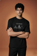 Men’s Outlaws Regular Fit T-Shirt with Chennai City Graphic | 100% Cotton Casual Wear